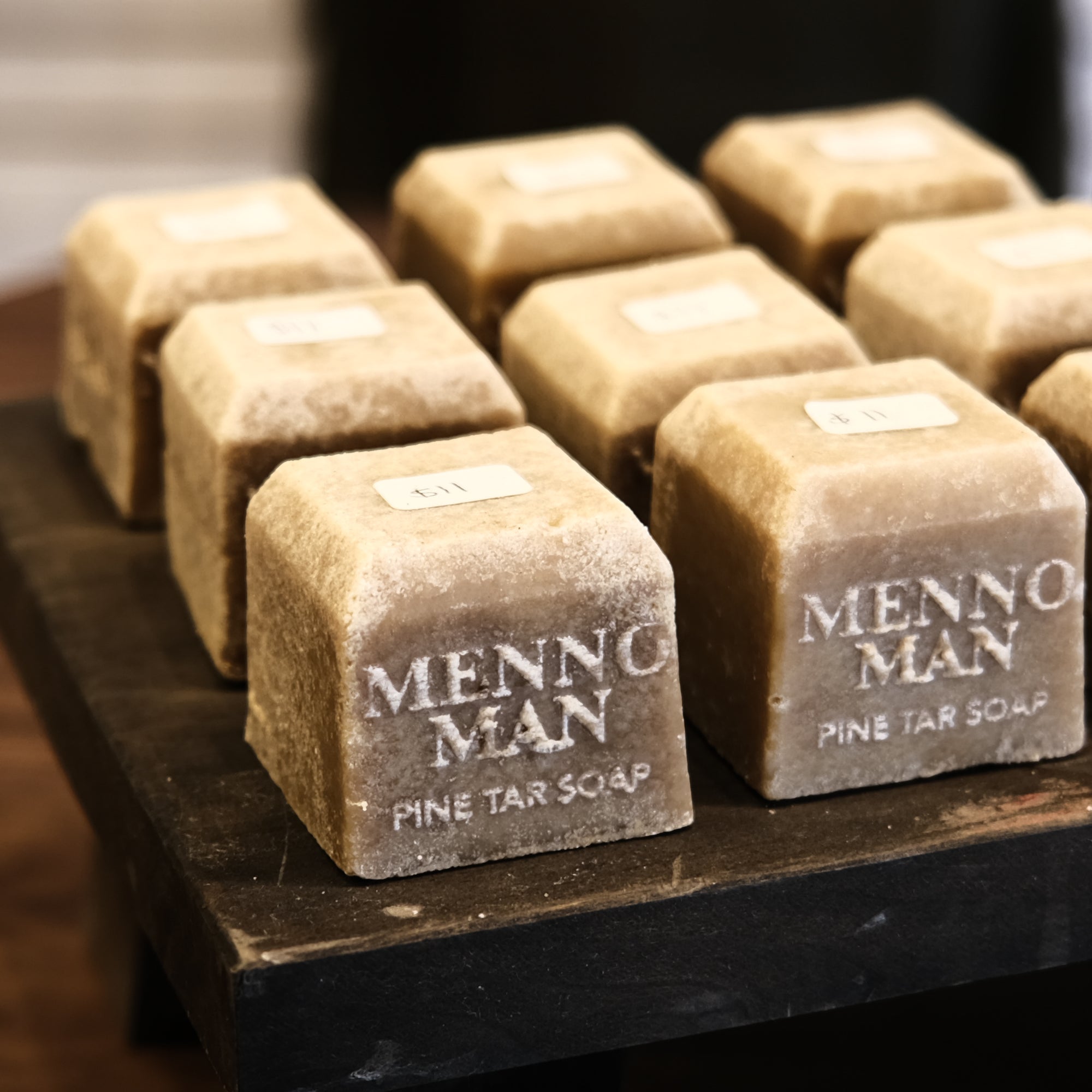 Menno Man Pine Tar Soap Menno Man Curt + Myr Co. Mennonite Store, La Crete, Alberta, Canada
