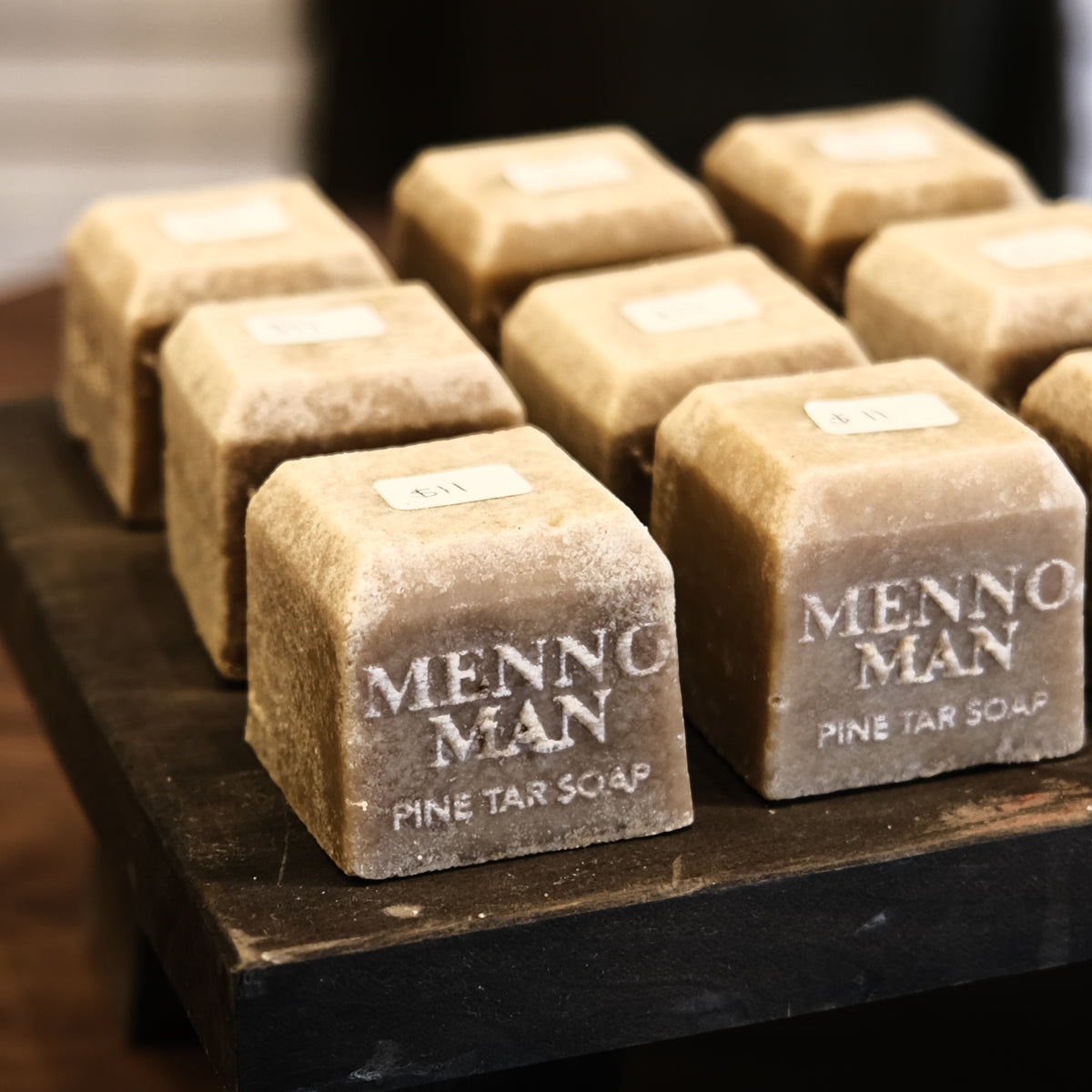 Menno Man Pine Tar Soap Menno Man Curt + Myr Co. Mennonite Store, La Crete, Alberta, Canada